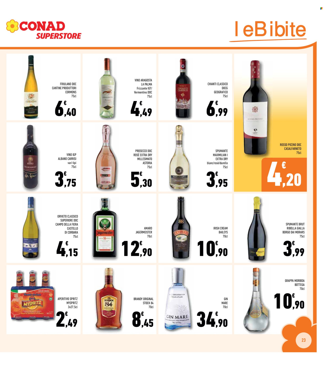 Volantino Conad Superstore - 10/9/2025 - 21/9/2025. Pagina 23
