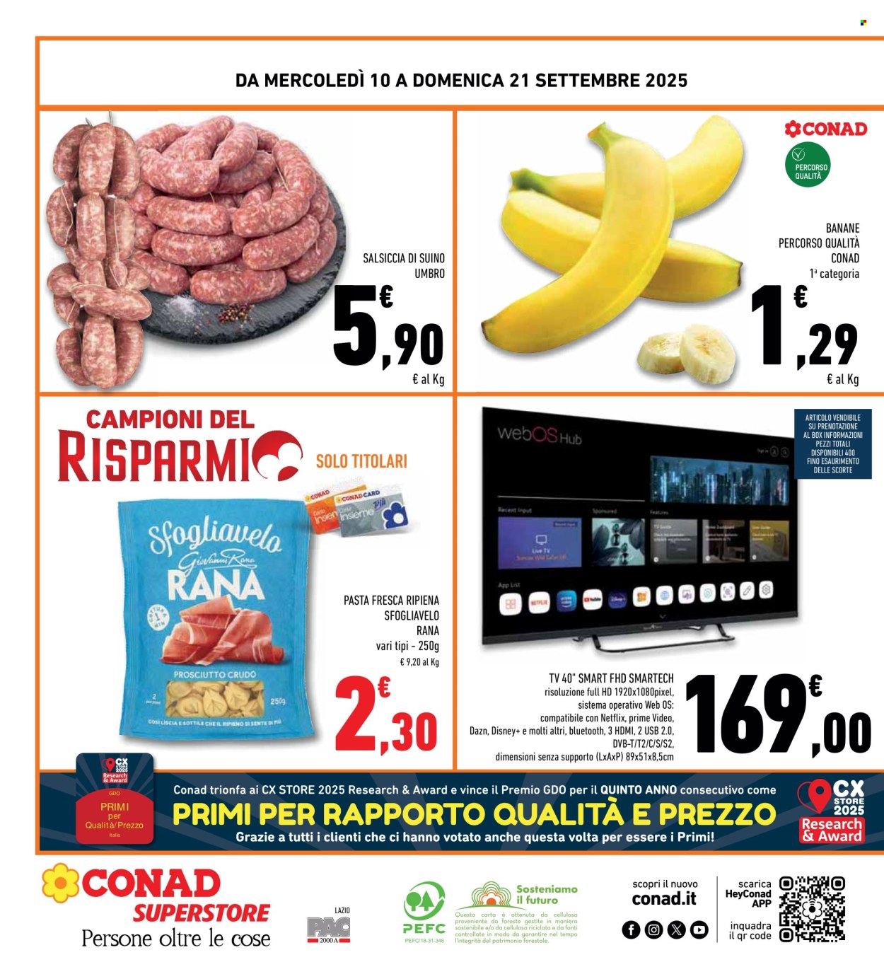 Volantino Conad Superstore - 10/9/2025 - 21/9/2025. Pagina 32