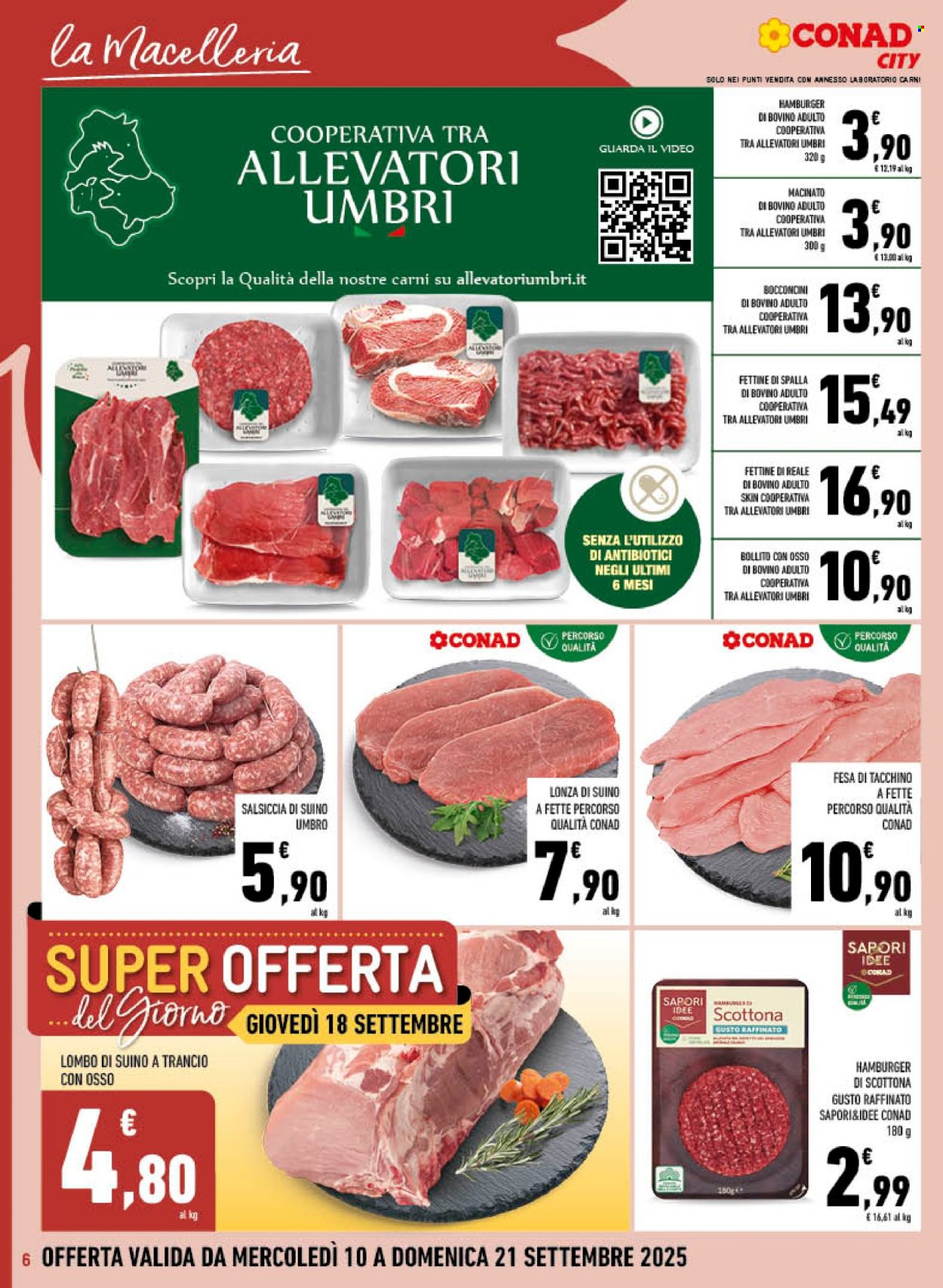 Volantino Conad - 10/9/2025 - 21/9/2025. Pagina 6