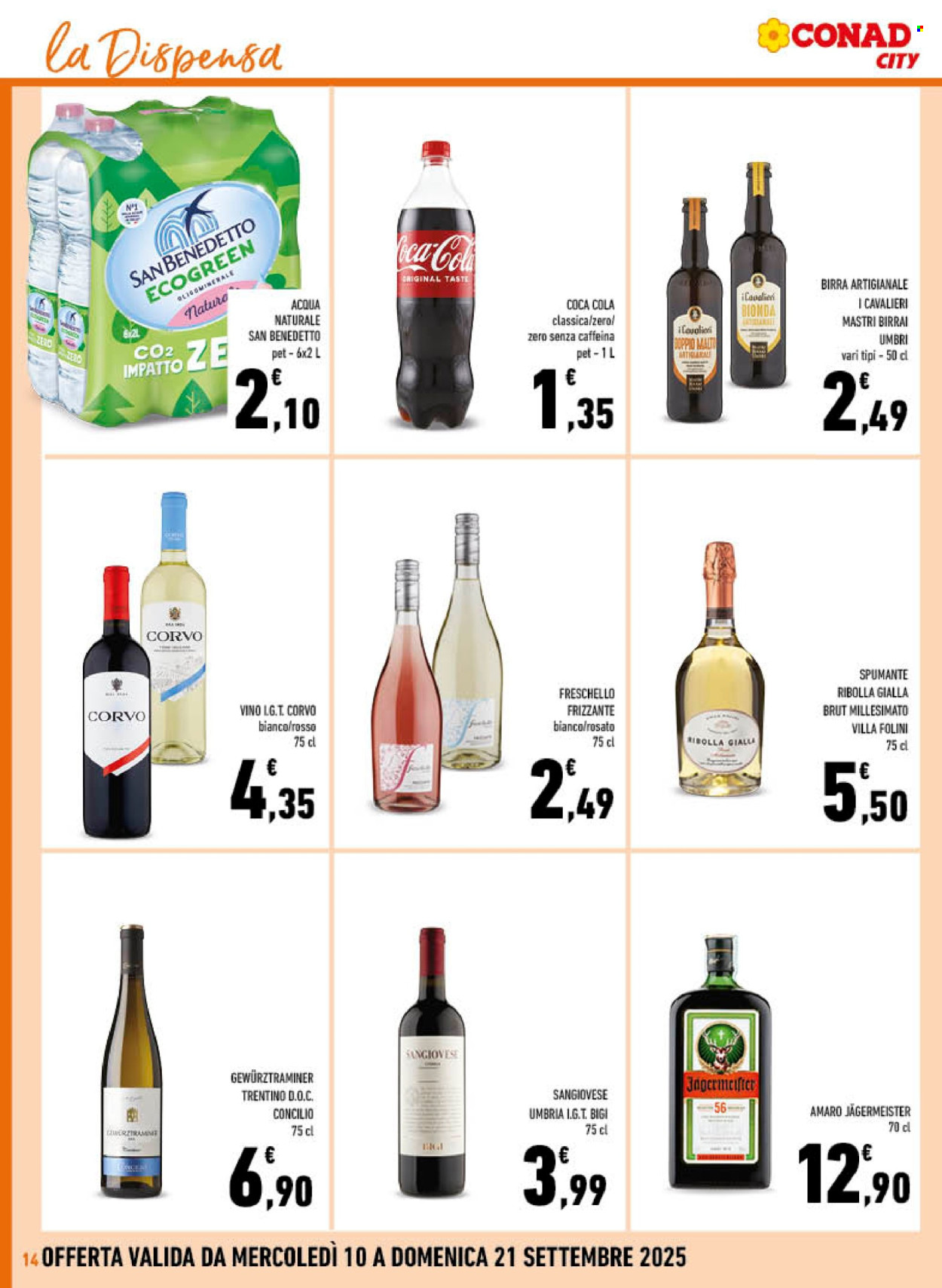 Volantino Conad - 10/9/2025 - 21/9/2025. Pagina 14