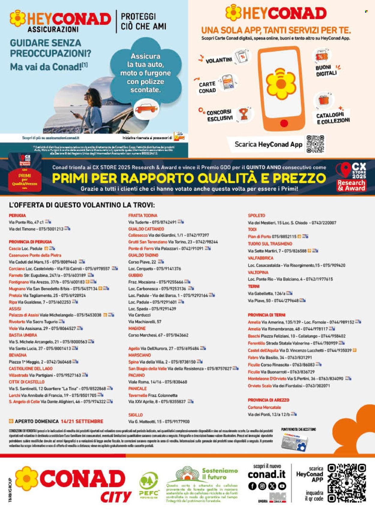 Volantino Conad - 10/9/2025 - 21/9/2025. Pagina 16
