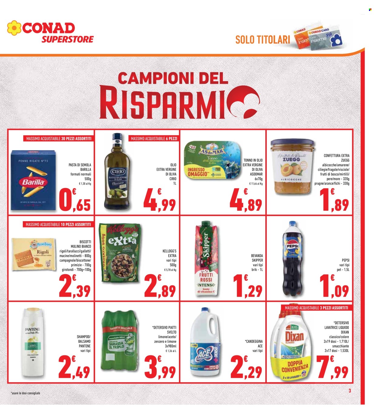 Volantino Conad Superstore - 10/9/2025 - 21/9/2025. Pagina 3