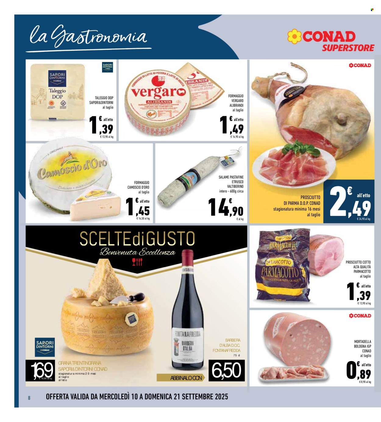 Volantino Conad Superstore - 10/9/2025 - 21/9/2025. Pagina 8