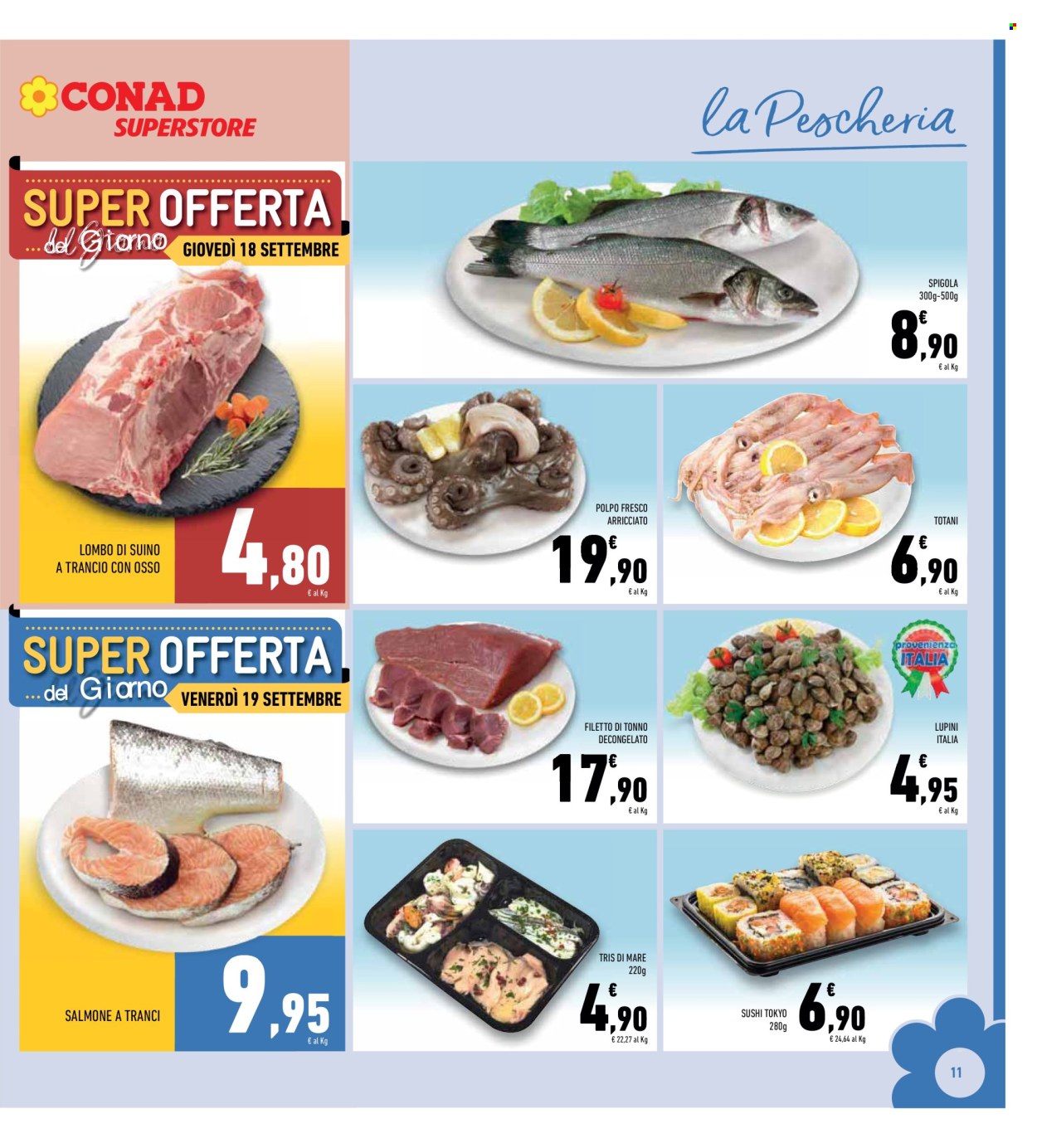 Volantino Conad Superstore - 10/9/2025 - 21/9/2025. Pagina 11