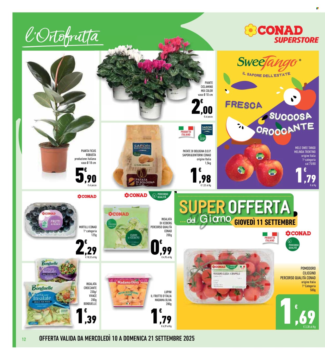 Volantino Conad Superstore - 10/9/2025 - 21/9/2025. Pagina 12
