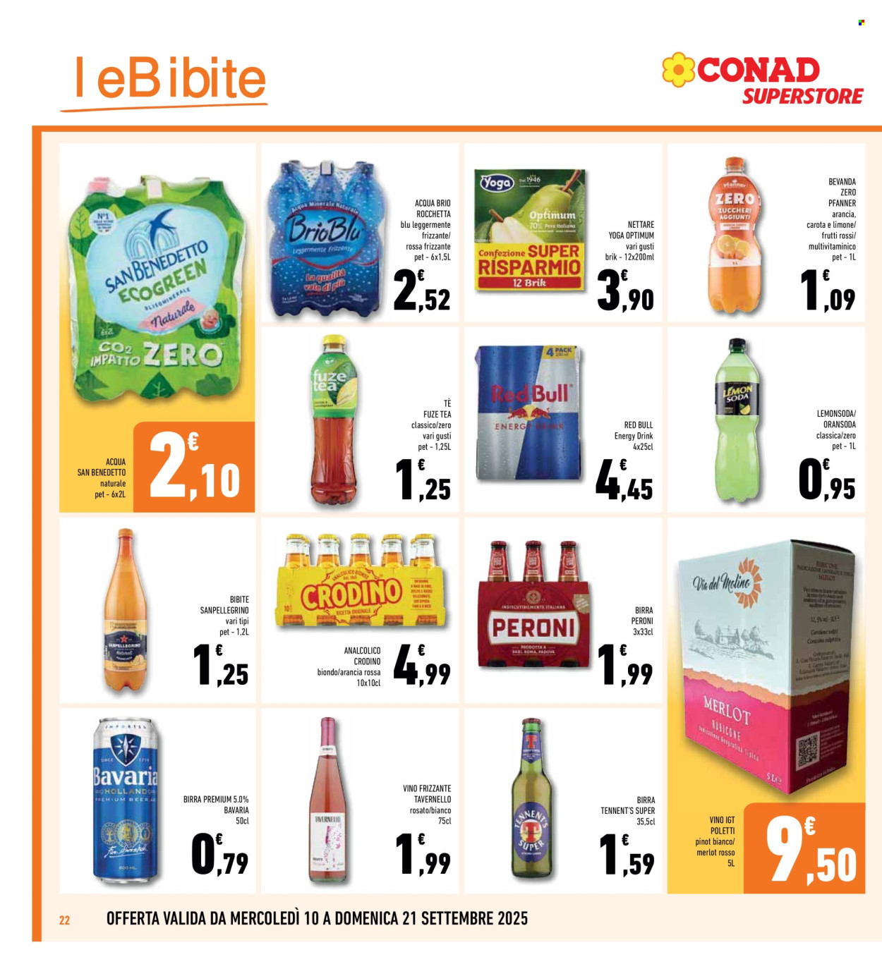 Volantino Conad Superstore - 10/9/2025 - 21/9/2025. Pagina 22