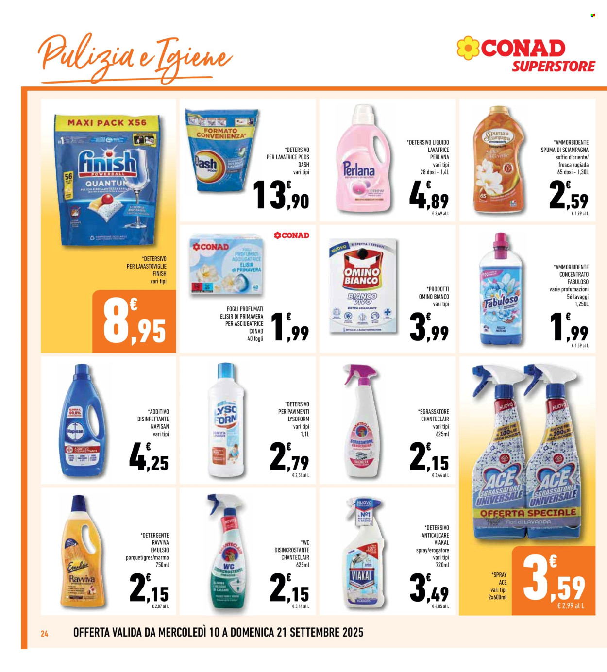 Volantino Conad Superstore - 10/9/2025 - 21/9/2025. Pagina 24