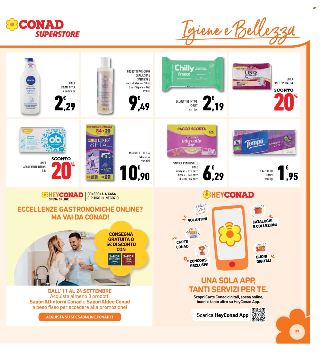 Volantino Conad Superstore - 10/9/2025 - 21/9/2025. Pagina 27