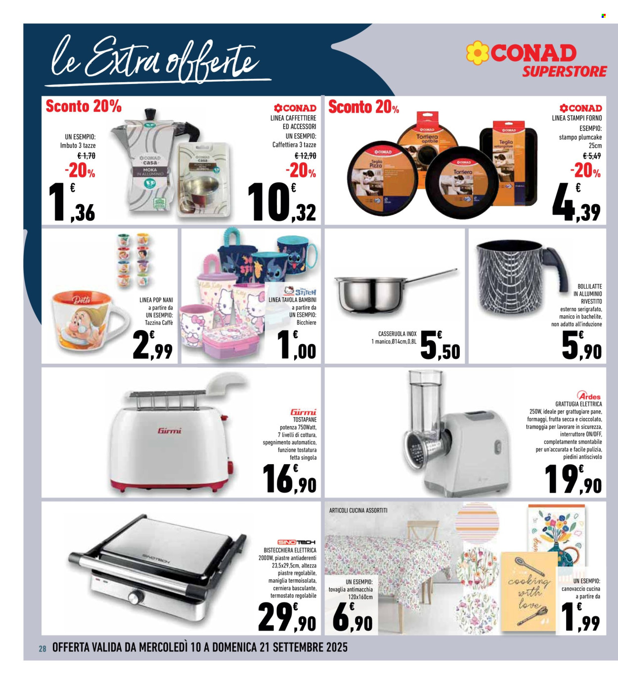 Volantino Conad Superstore - 10/9/2025 - 21/9/2025. Pagina 28