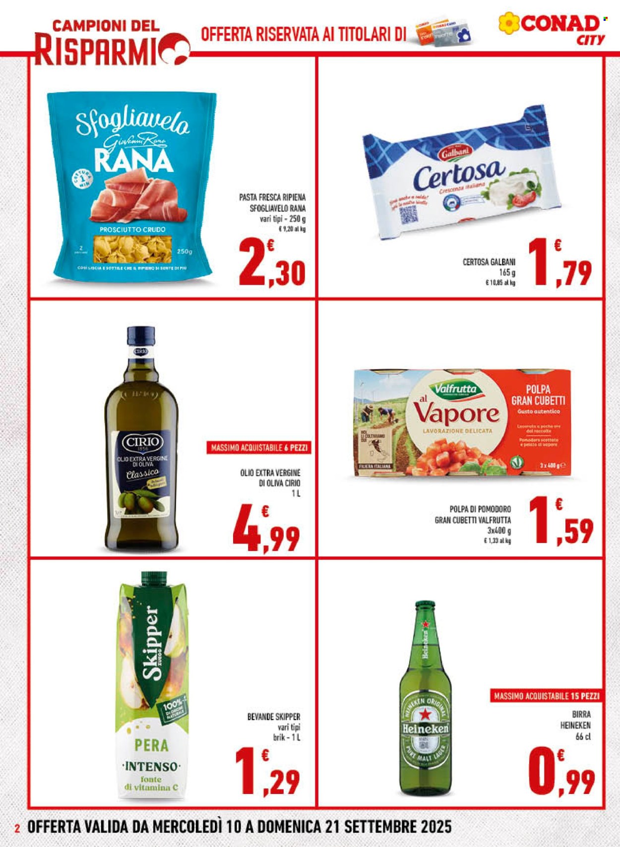 Volantino Conad - 10/9/2025 - 21/9/2025. Pagina 2