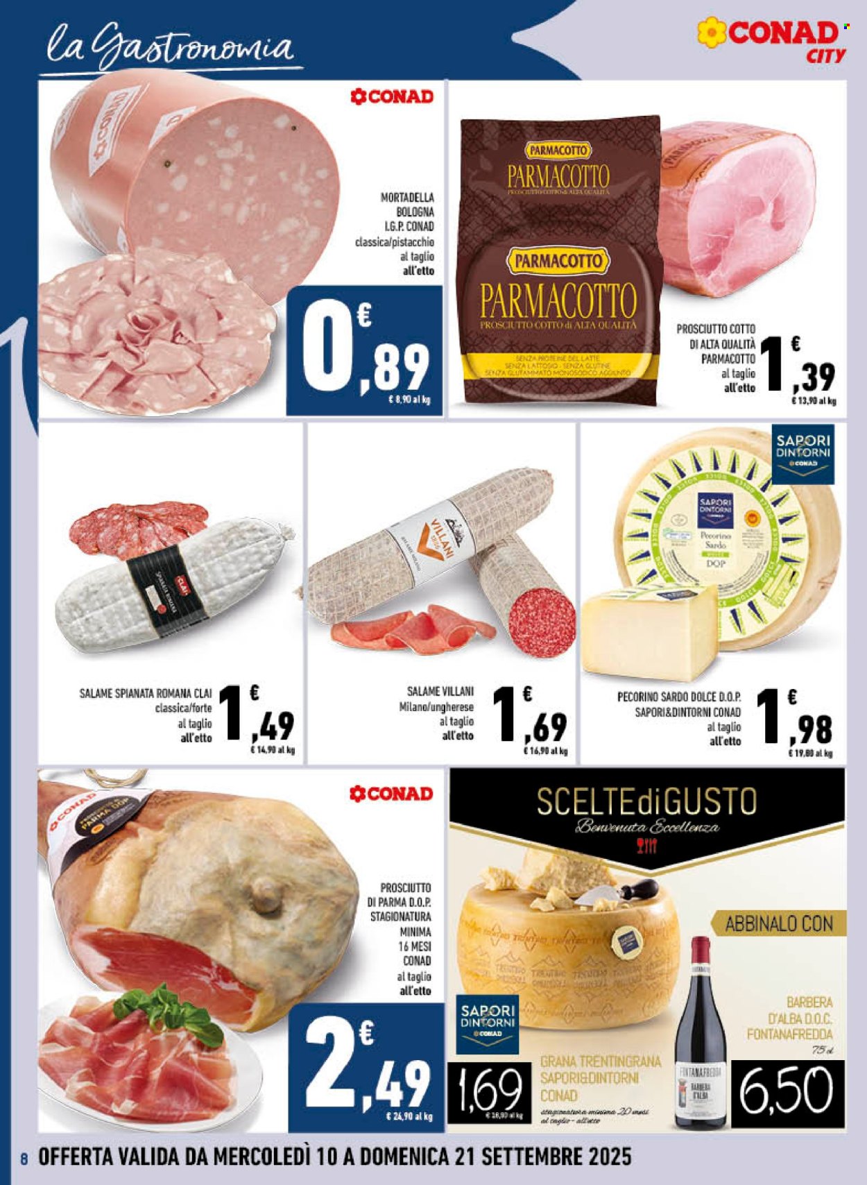 Volantino Conad - 10/9/2025 - 21/9/2025. Pagina 8