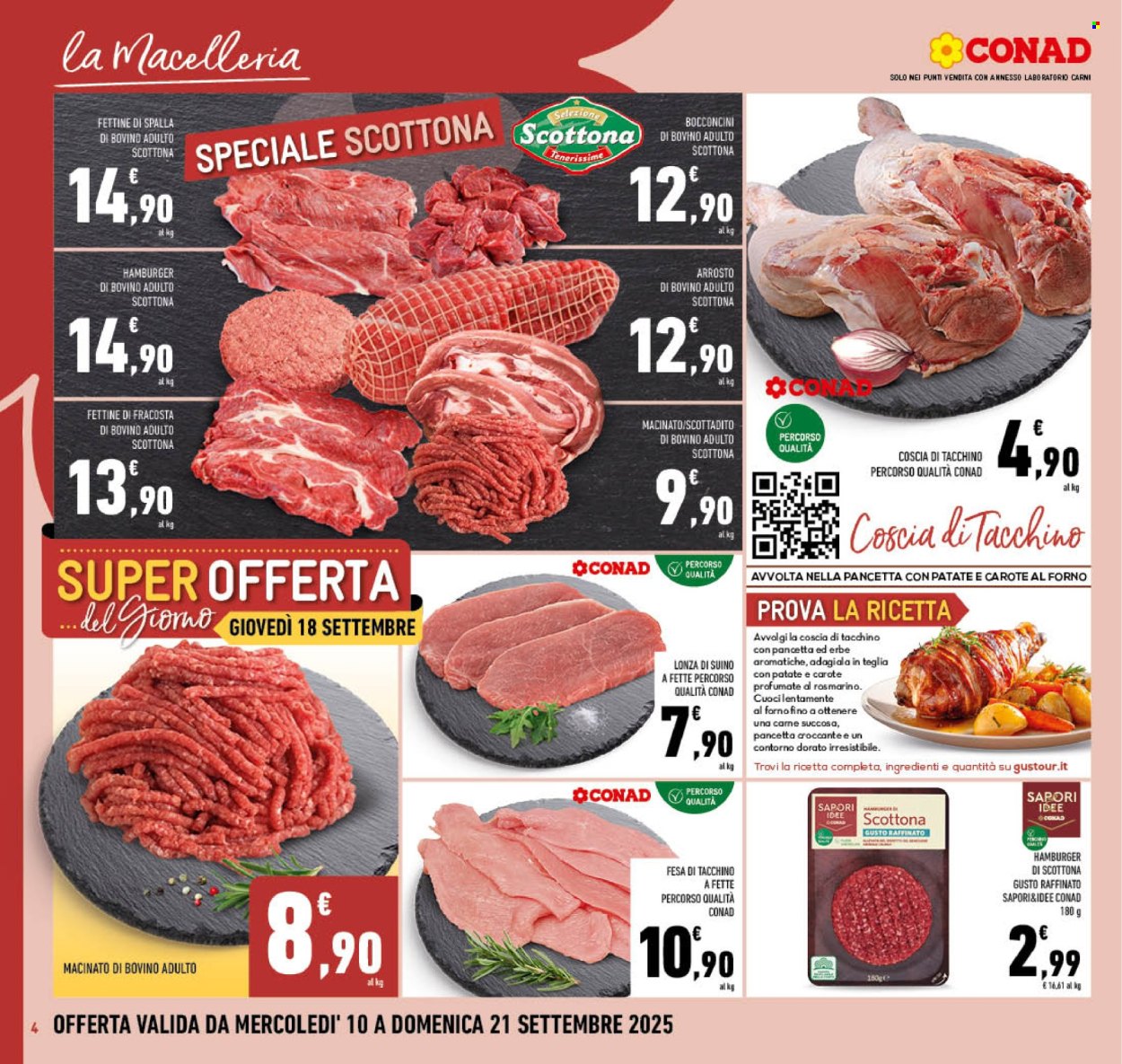 Volantino Conad - 10/9/2025 - 21/9/2025. Pagina 4