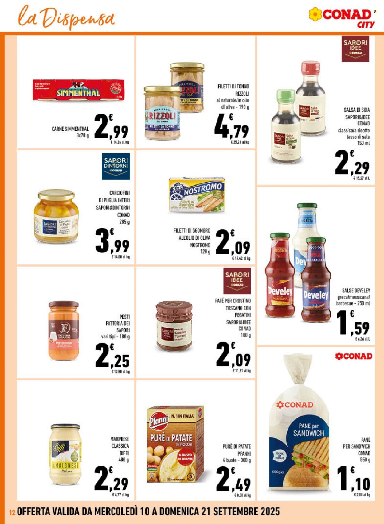 Volantino Conad - 10/9/2025 - 21/9/2025. Pagina 12