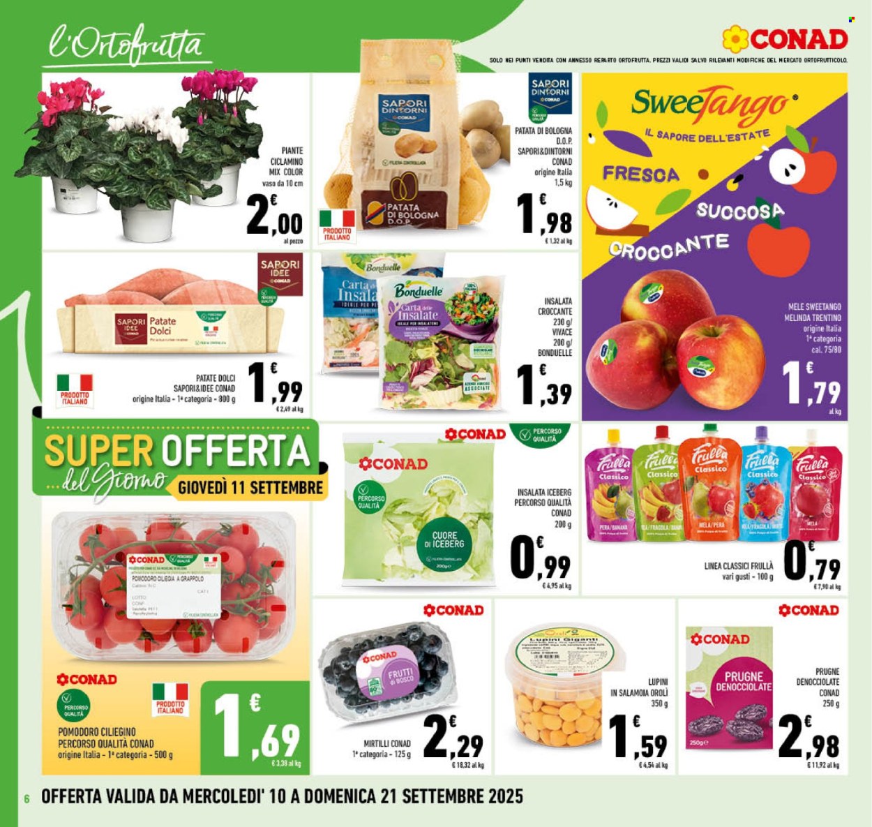 Volantino Conad - 10/9/2025 - 21/9/2025. Pagina 6