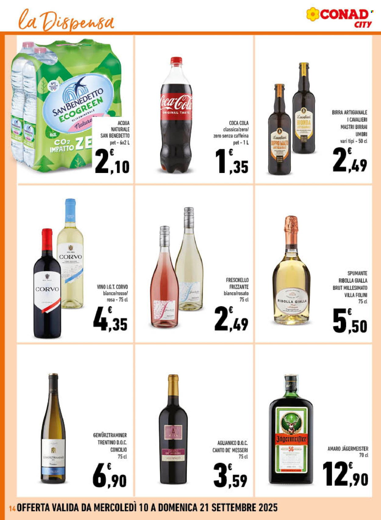 Volantino Conad - 10/9/2025 - 21/9/2025. Pagina 14