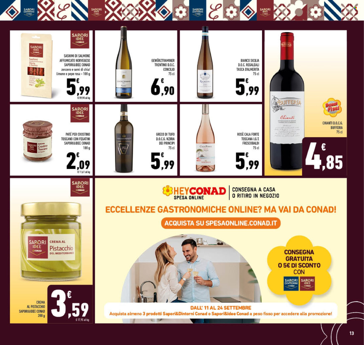 Volantino Conad - 10/9/2025 - 21/9/2025. Pagina 13