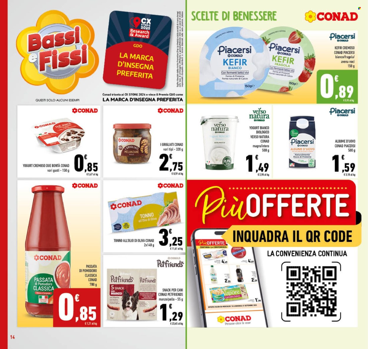 Volantino Conad - 10/9/2025 - 21/9/2025. Pagina 14