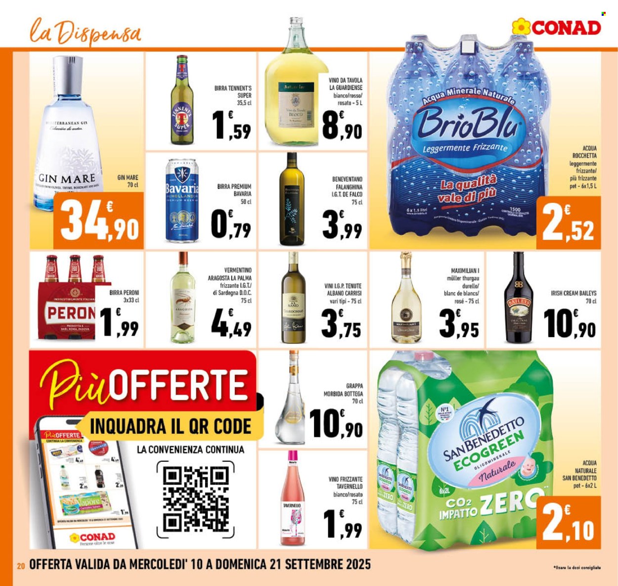 Volantino Conad - 10/9/2025 - 21/9/2025. Pagina 20