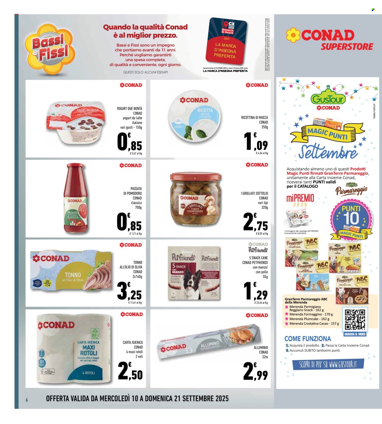 Volantino Conad Superstore - 10/9/2025 - 21/9/2025. Pagina 6