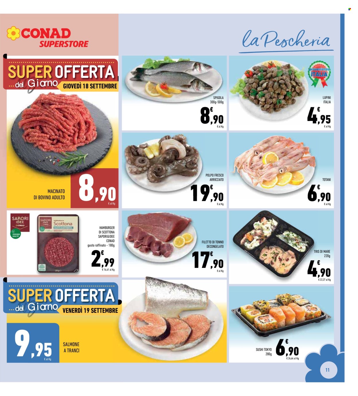 Volantino Conad Superstore - 10/9/2025 - 21/9/2025. Pagina 11