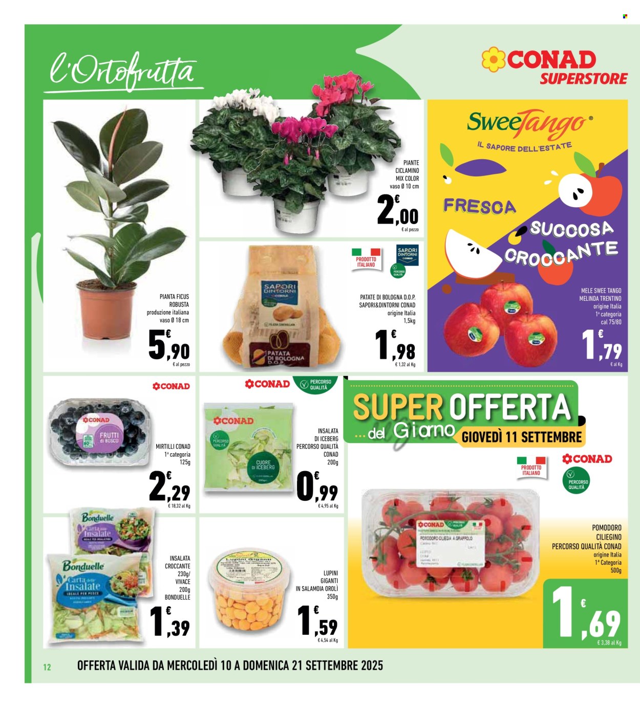 Volantino Conad Superstore - 10/9/2025 - 21/9/2025. Pagina 12