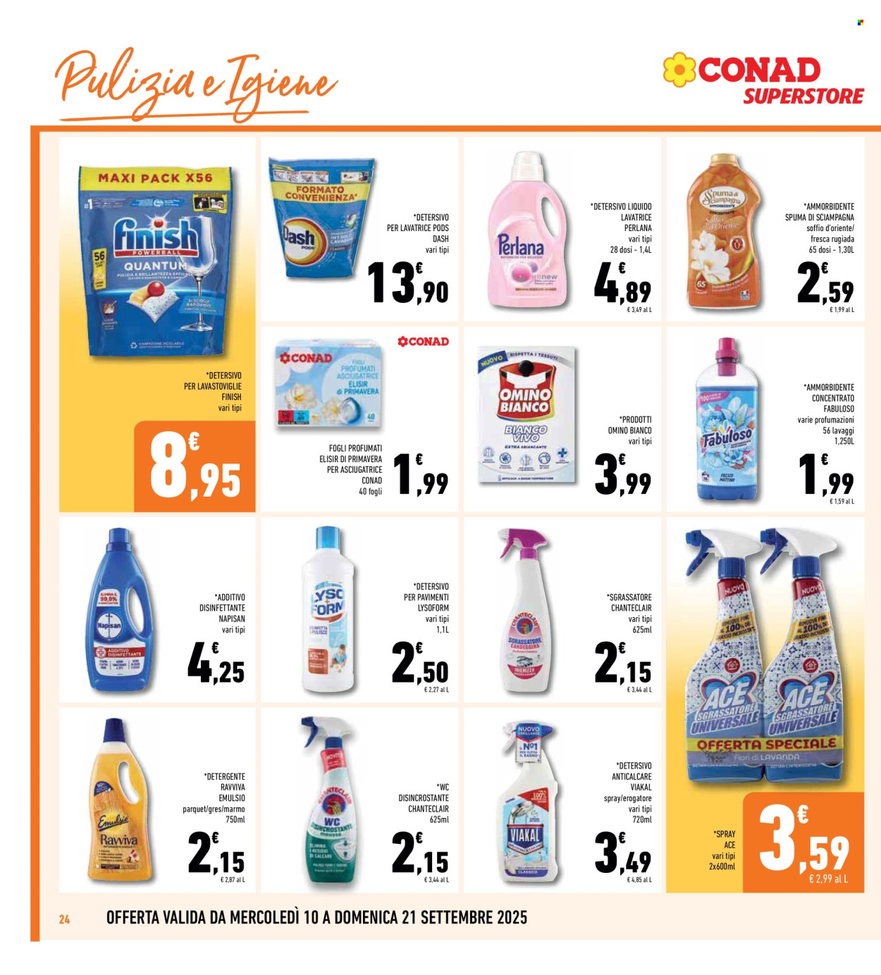 Volantino Conad Superstore - 10/9/2025 - 21/9/2025. Pagina 24