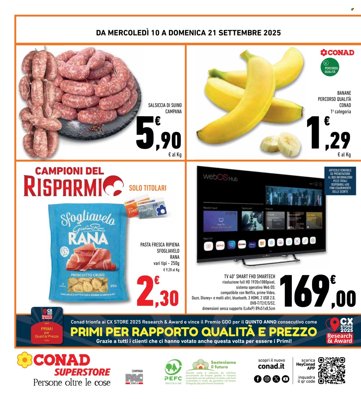 Volantino Conad Superstore - 10/9/2025 - 21/9/2025. Pagina 32