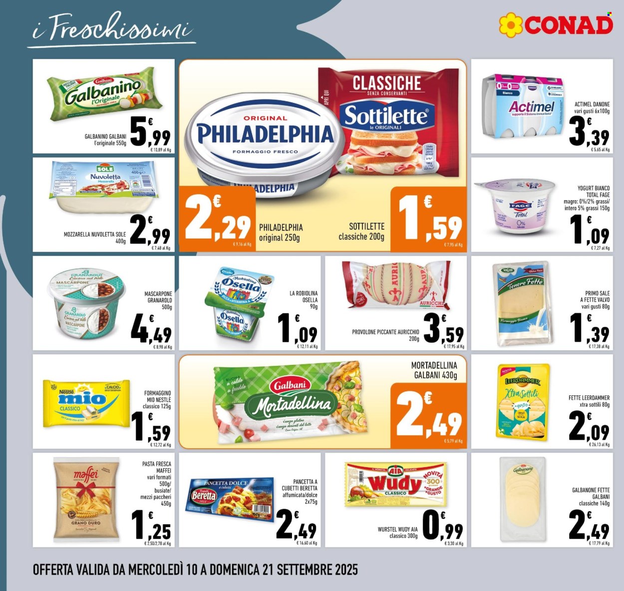 Volantino Conad - 10/9/2025 - 21/9/2025. Pagina 10