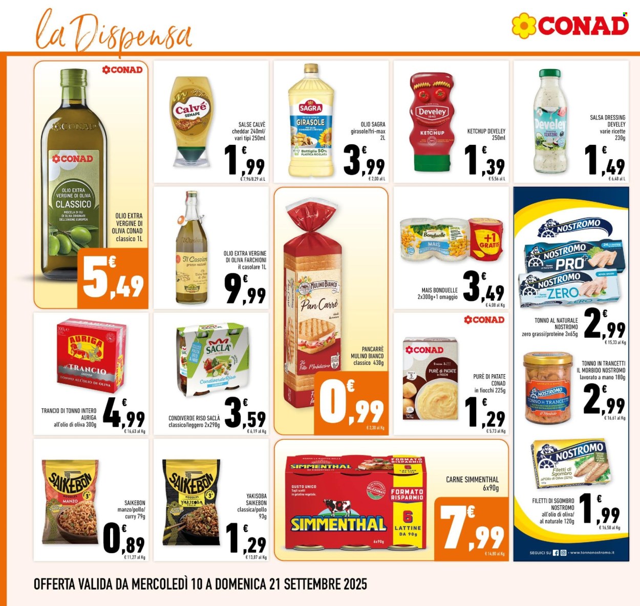 Volantino Conad - 10/9/2025 - 21/9/2025. Pagina 16
