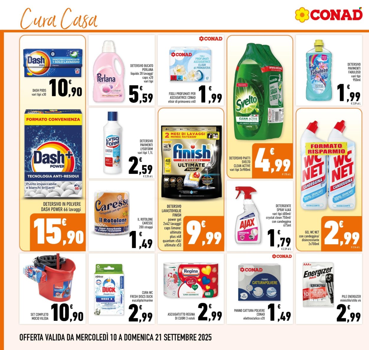 Volantino Conad - 10/9/2025 - 21/9/2025. Pagina 22