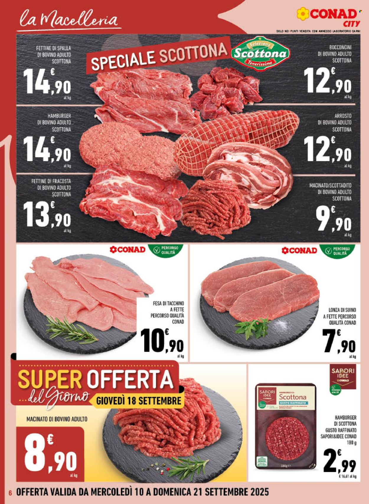 Volantino Conad City - 10/9/2025 - 21/9/2025. Pagina 6