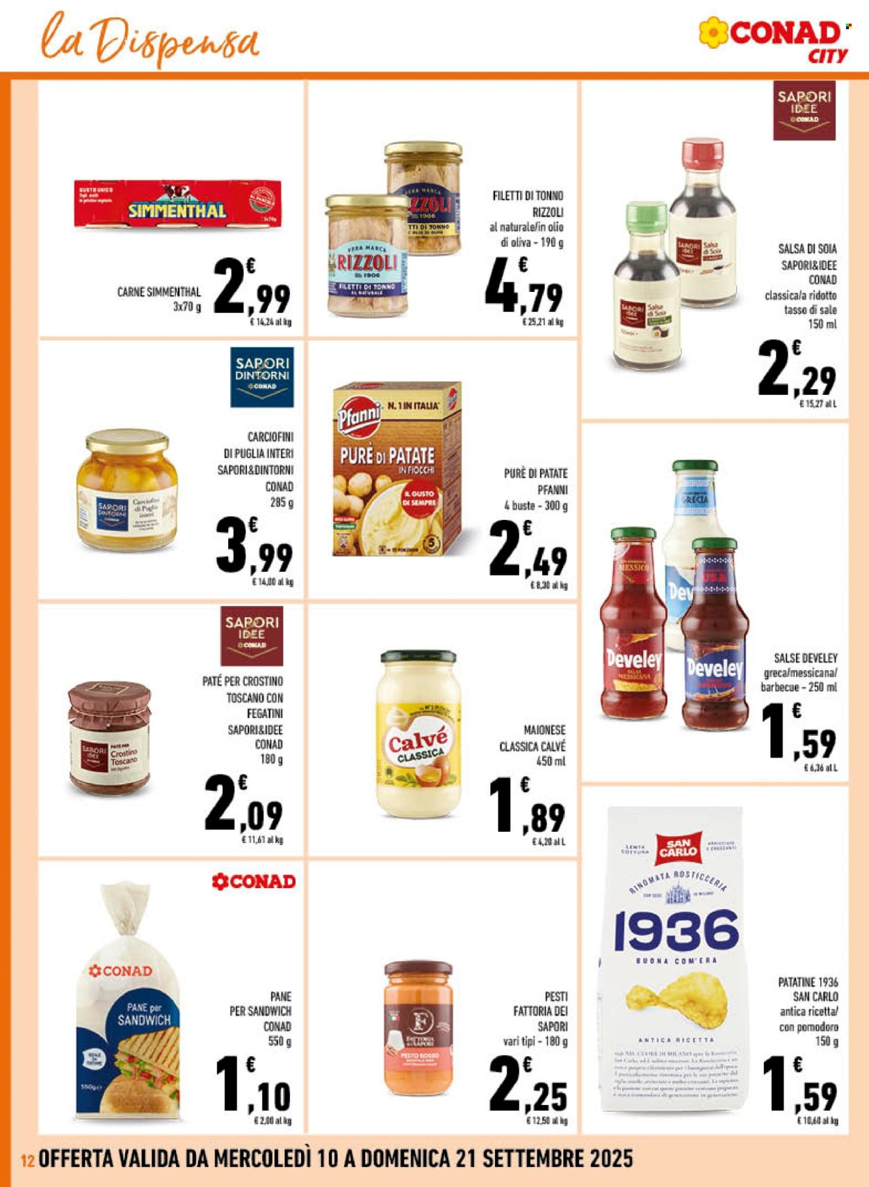Volantino Conad City - 10/9/2025 - 21/9/2025. Pagina 12