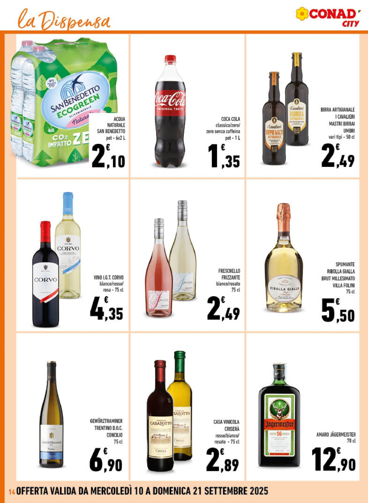 Volantino Conad City - 10/9/2025 - 21/9/2025. Pagina 14