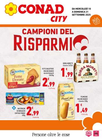 Volantino Conad - 10/9/2025 - 21/9/2025.