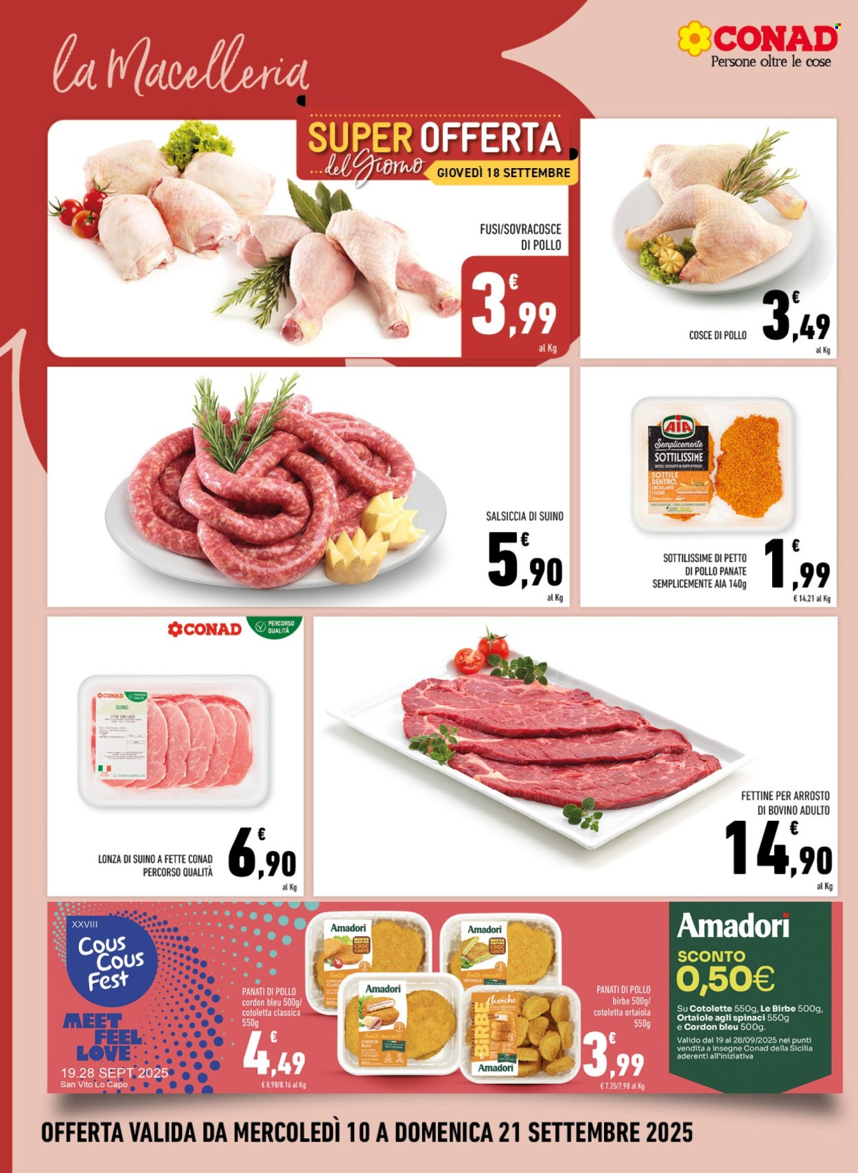 Volantino Conad - 10/9/2025 - 21/9/2025. Pagina 4