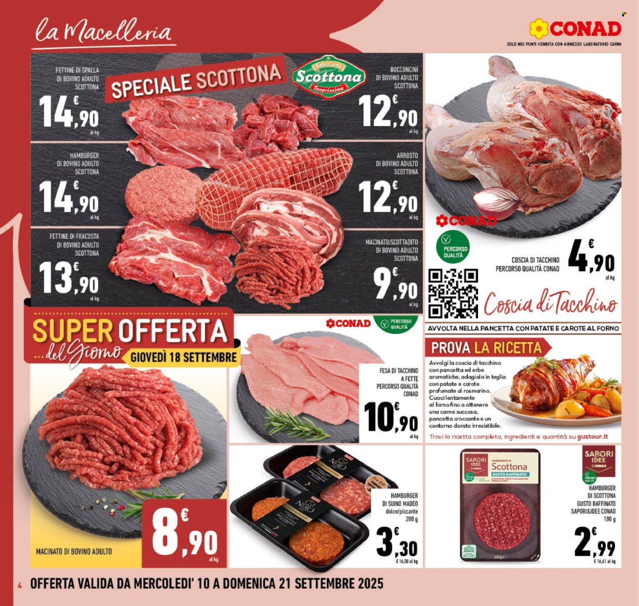 Volantino Conad - 10/9/2025 - 21/9/2025. Pagina 4