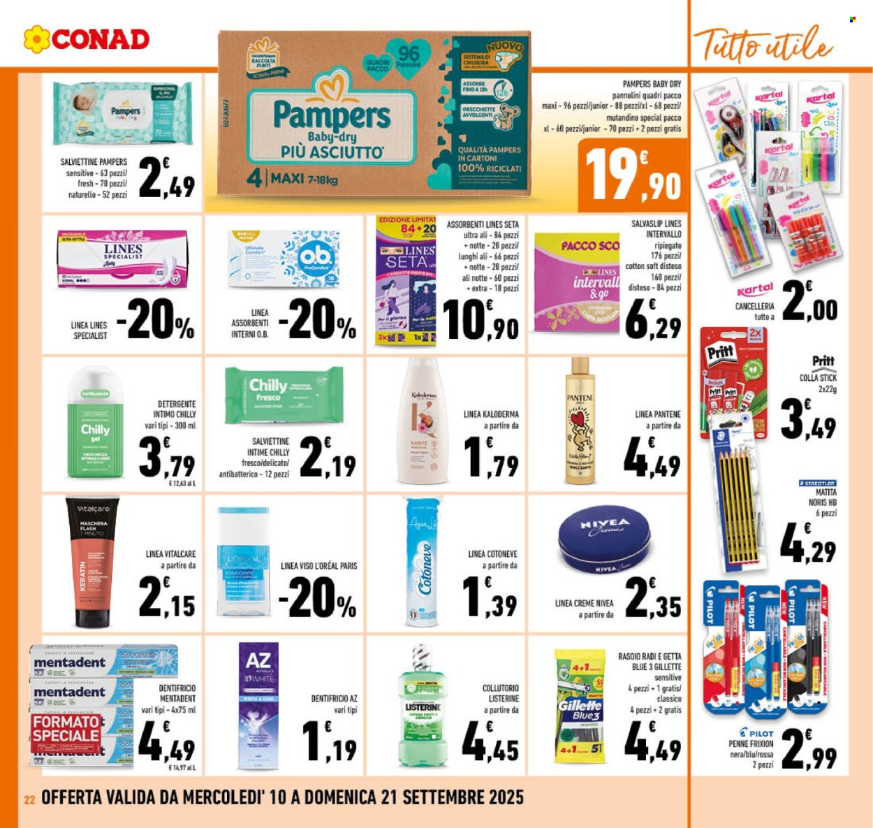 Volantino Conad - 10/9/2025 - 21/9/2025. Pagina 22