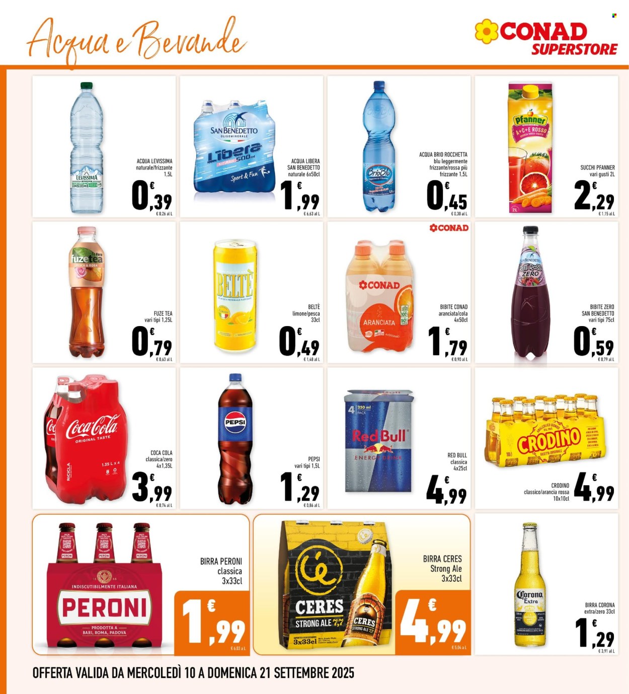 Volantino Conad Superstore - 10/9/2025 - 21/9/2025. Pagina 20