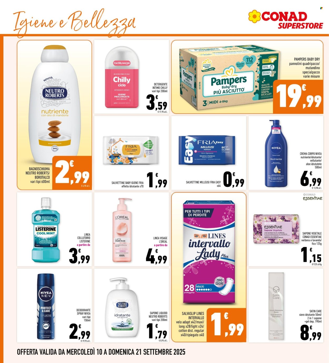 Volantino Conad Superstore - 10/9/2025 - 21/9/2025. Pagina 22