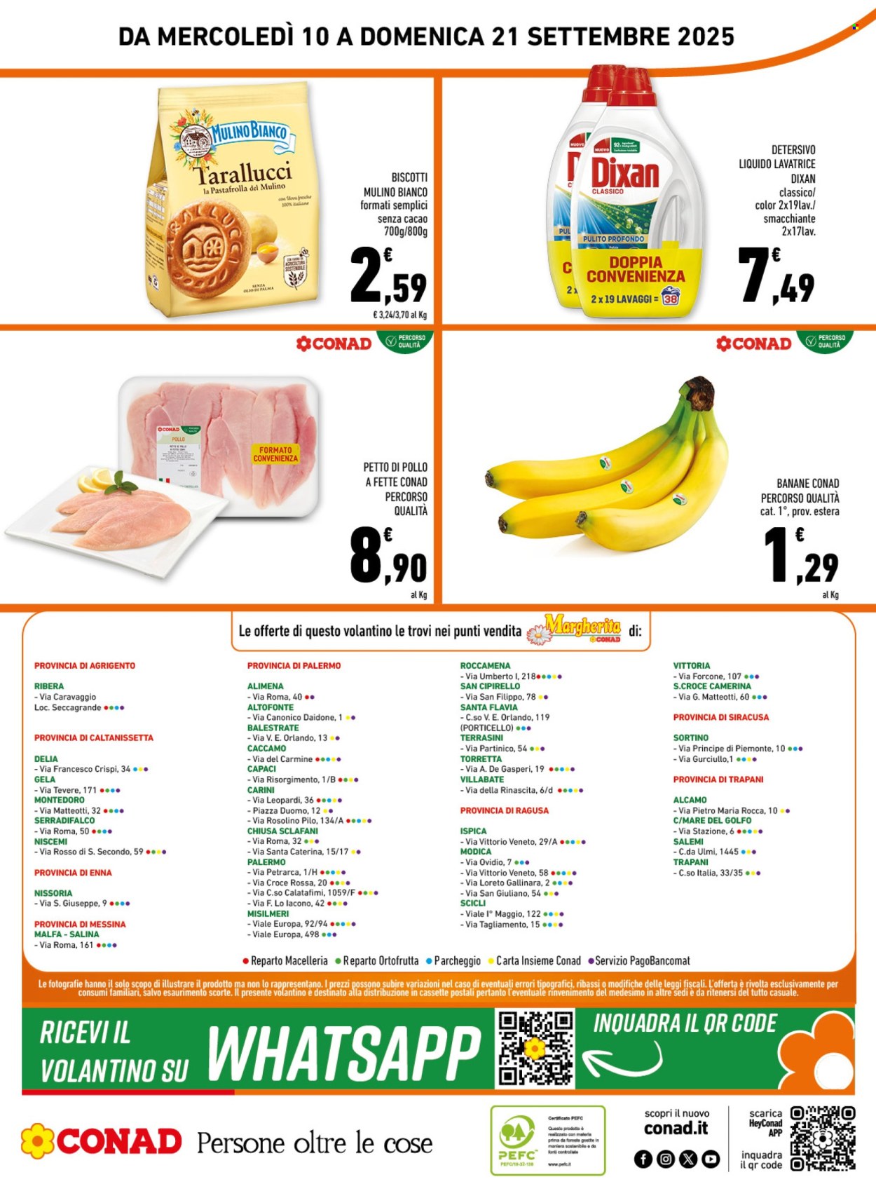 Volantino Margherita Conad - 10/9/2025 - 21/9/2025. Pagina 16