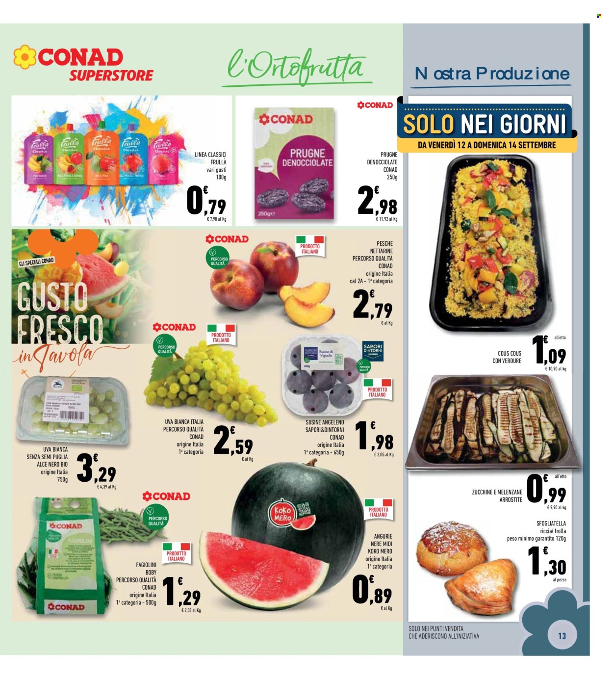 Volantino Conad Superstore - 10/9/2025 - 21/9/2025. Pagina 13