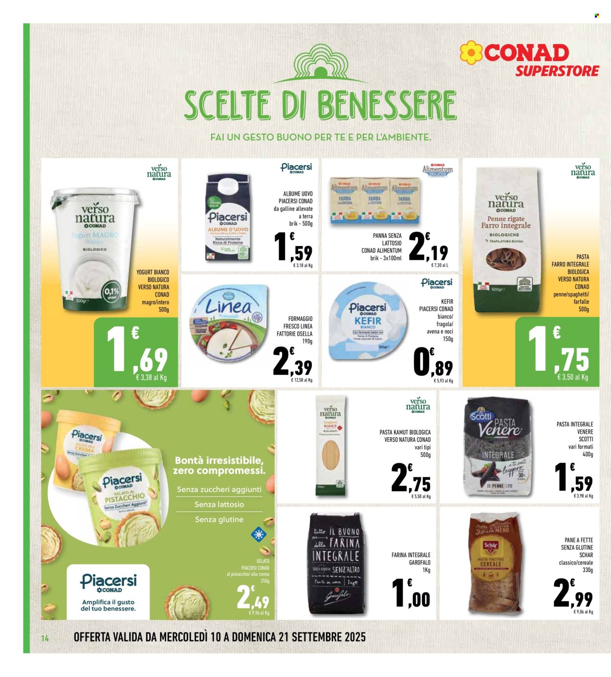 Volantino Conad Superstore - 10/9/2025 - 21/9/2025. Pagina 14
