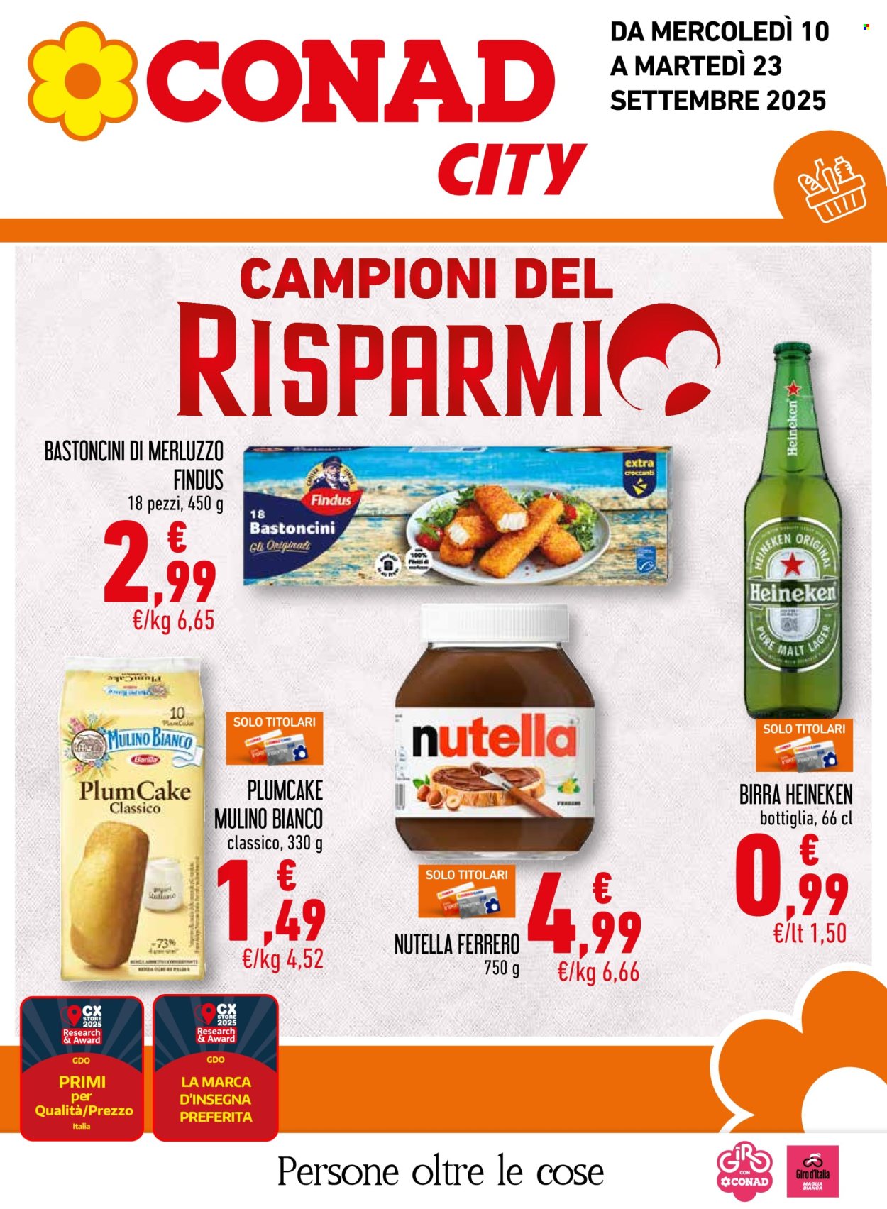 Volantino Conad - 10/9/2025 - 23/9/2025. Pagina 1