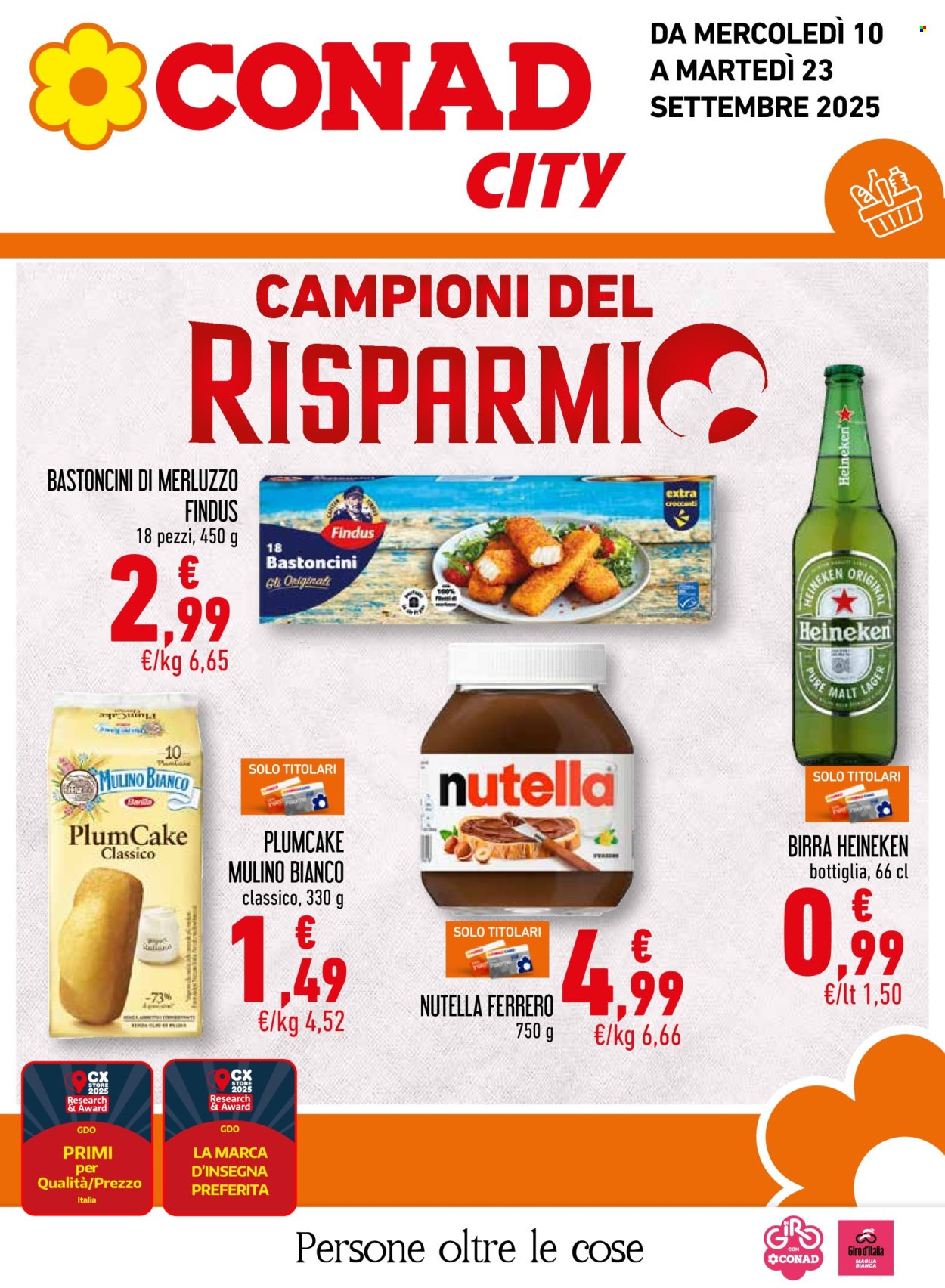 Volantino Conad City - 10/9/2025 - 23/9/2025. Pagina 1