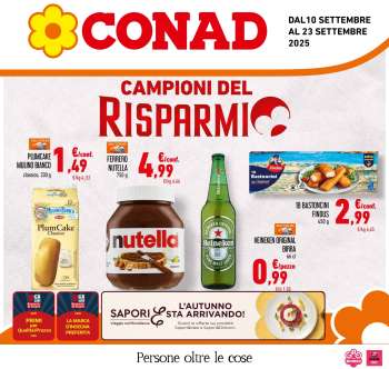 Volantino Conad - 10/9/2025 - 23/9/2025.