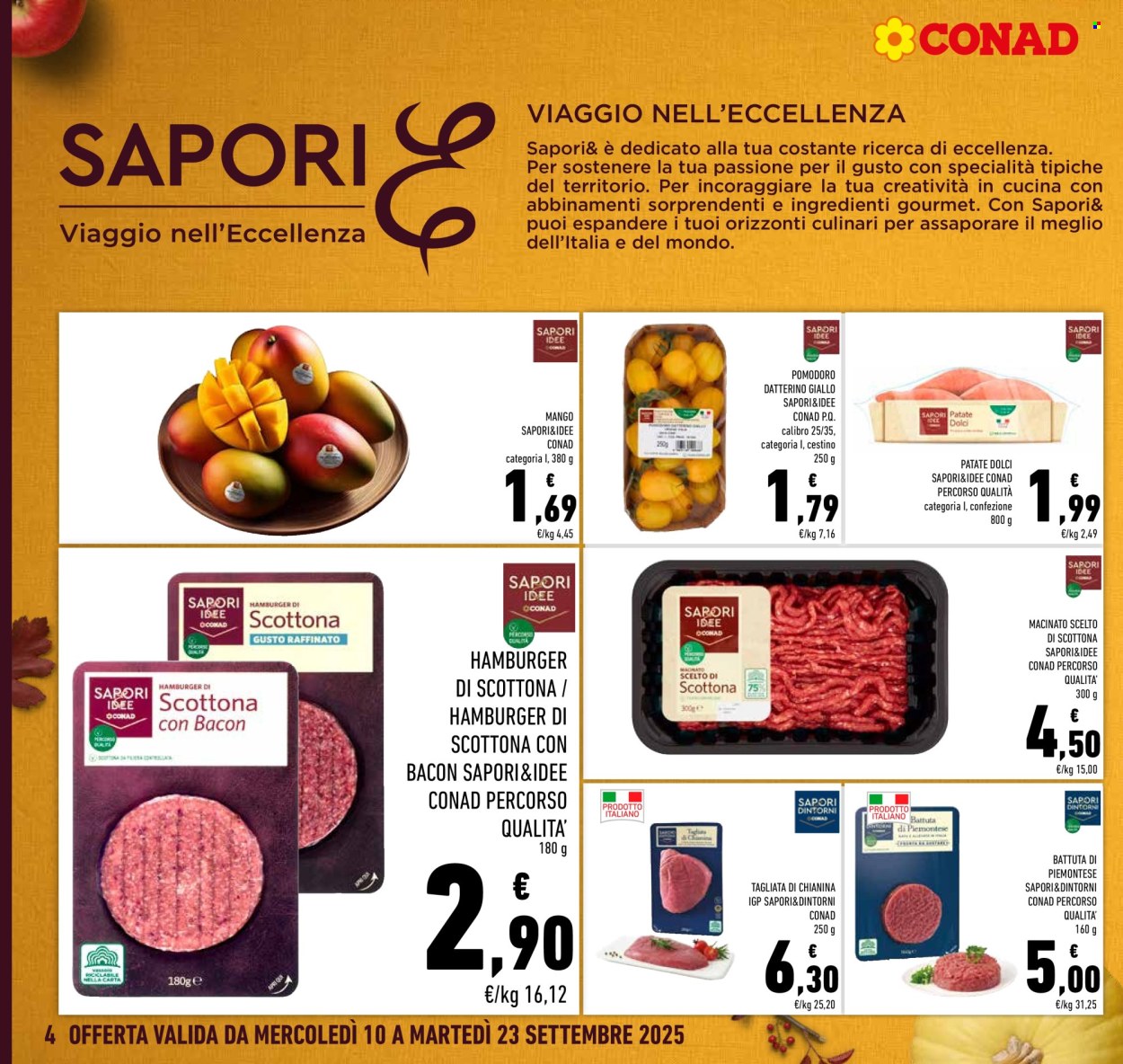 Volantino Conad - 10/9/2025 - 23/9/2025. Pagina 4