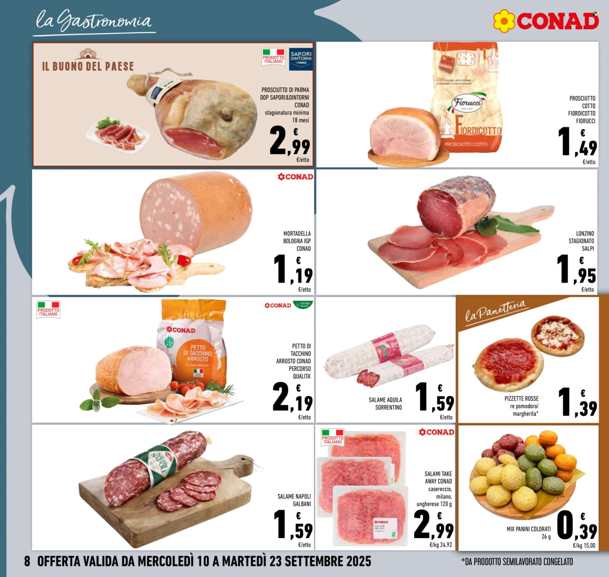 Volantino Conad - 10/9/2025 - 23/9/2025. Pagina 8