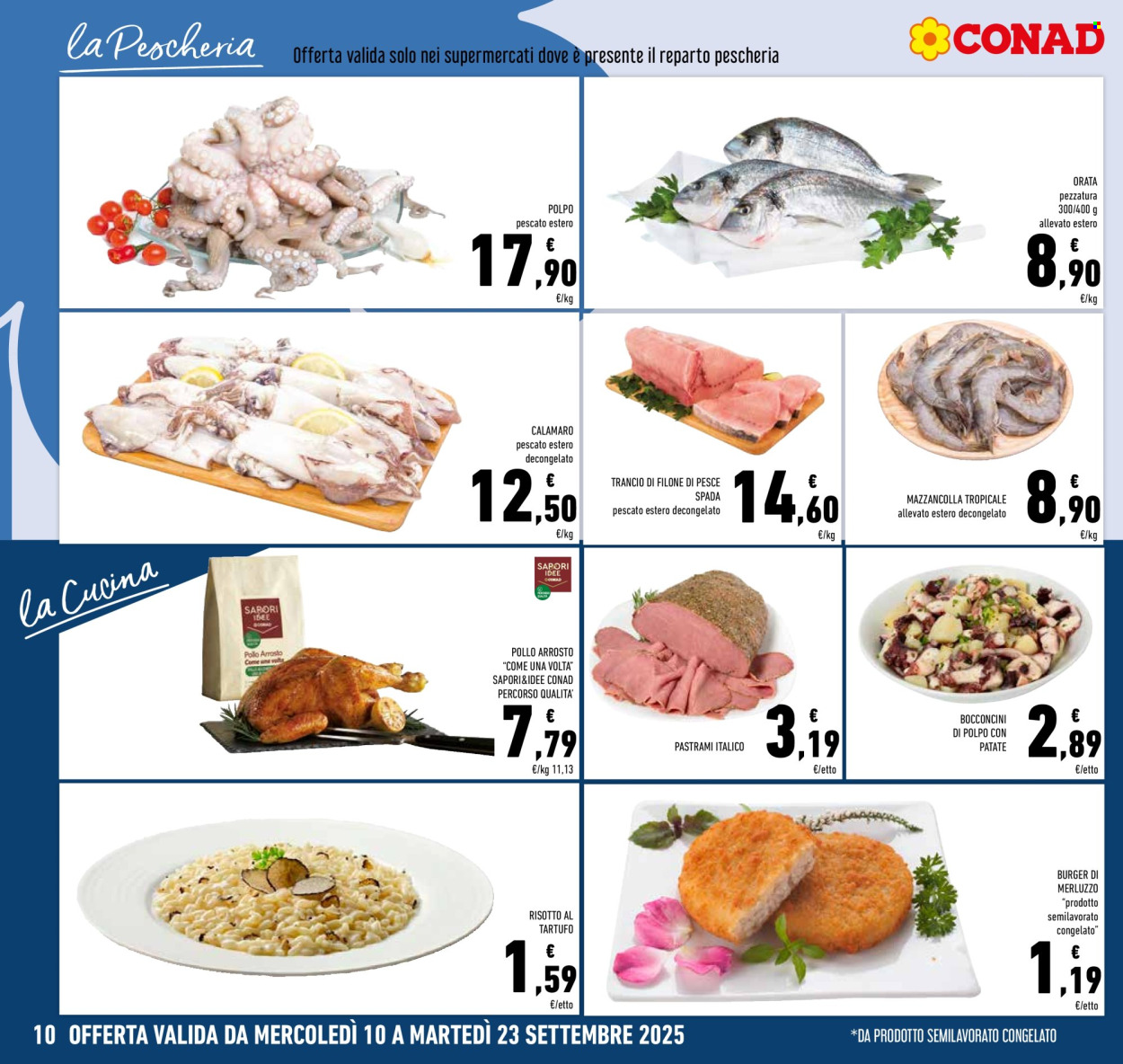 Volantino Conad - 10/9/2025 - 23/9/2025. Pagina 10