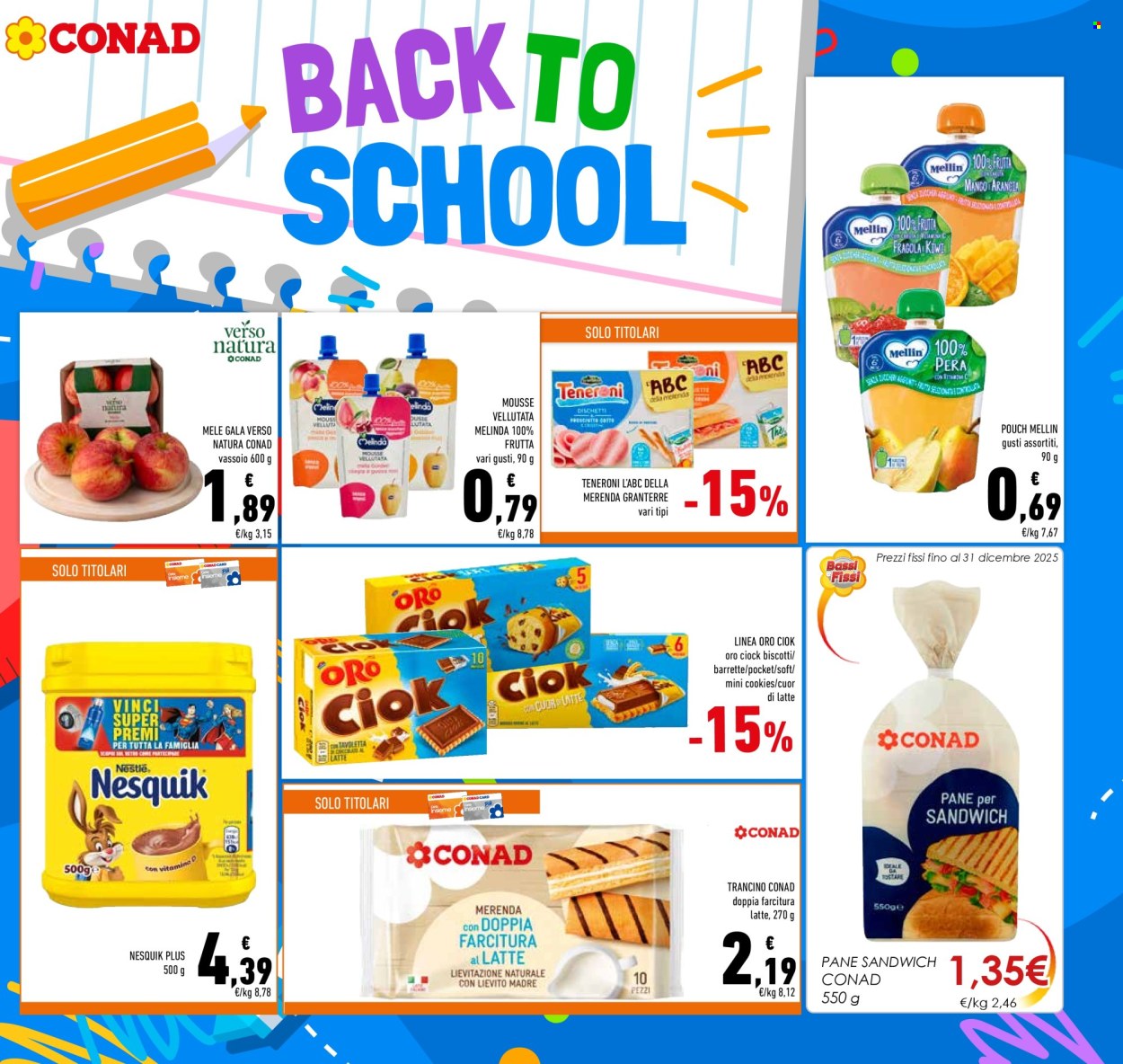 Volantino Conad - 10/9/2025 - 23/9/2025. Pagina 17