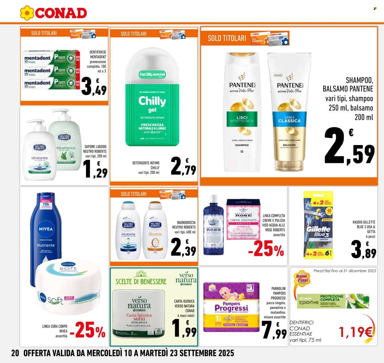 Volantino Conad - 10/9/2025 - 23/9/2025. Pagina 20